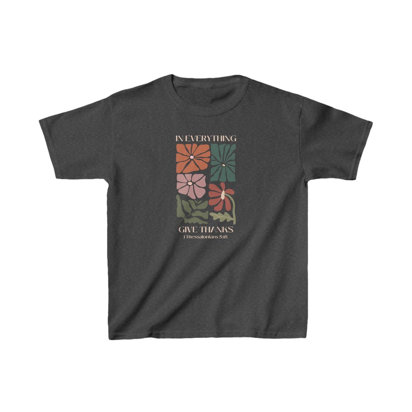 Kids In Everything Give Thanks Heavy Cotton™ Tee