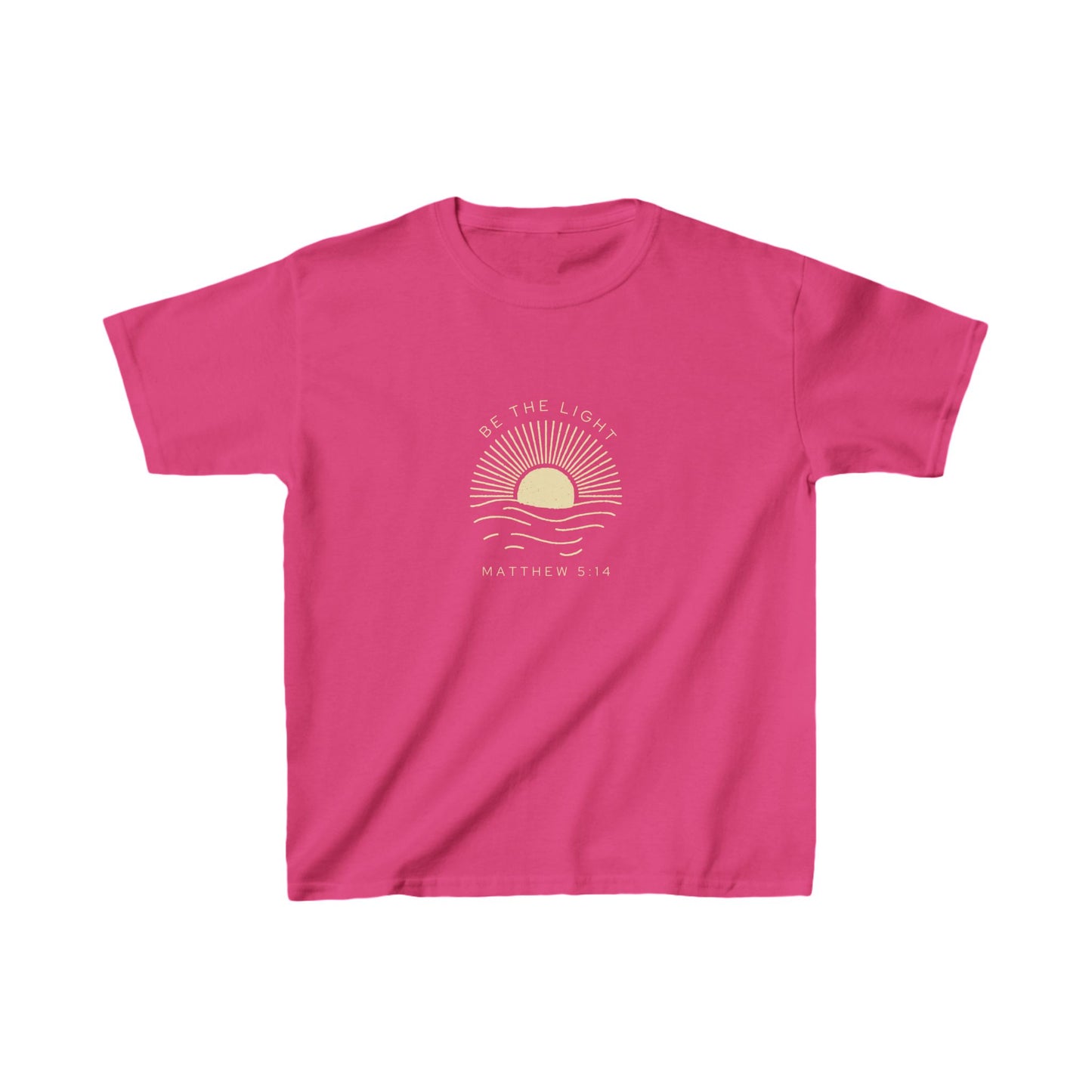 Kids Be The Light Heavy Cotton™ Tee