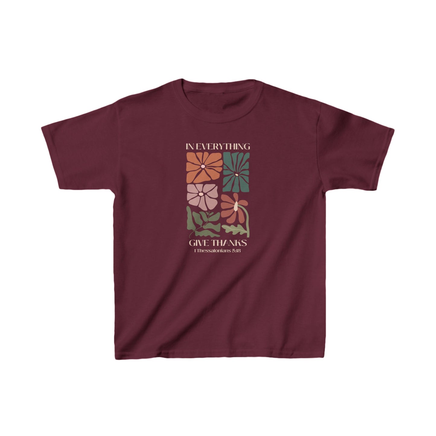 Kids In Everything Give Thanks Heavy Cotton™ Tee