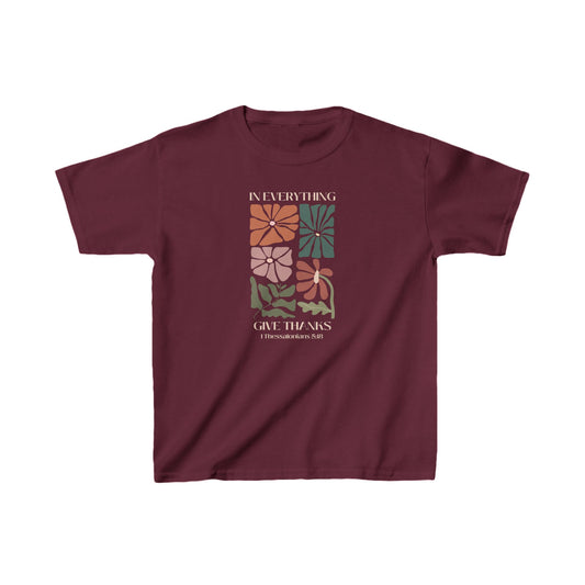 Kids In Everything Give Thanks Heavy Cotton™ Tee