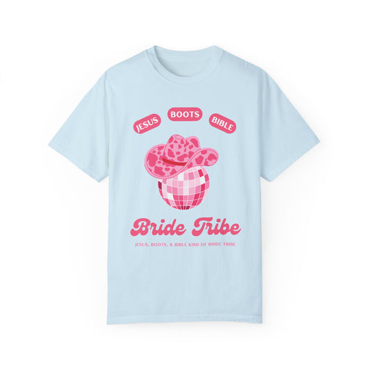 Jesus Boots and Bible Kind of Bride Tribe T-Shirt