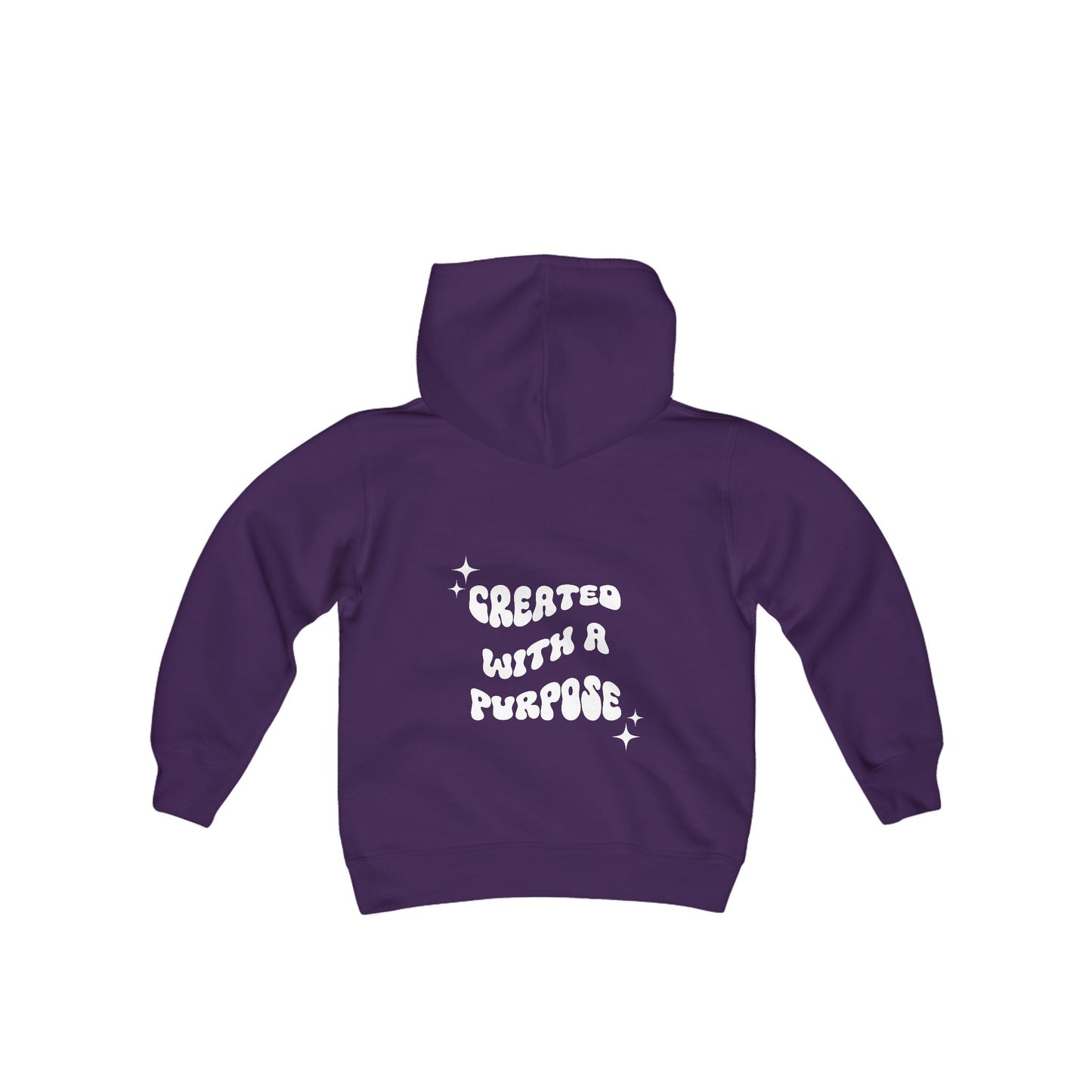 Youth Created With A Purpose Hooded Sweatshirt