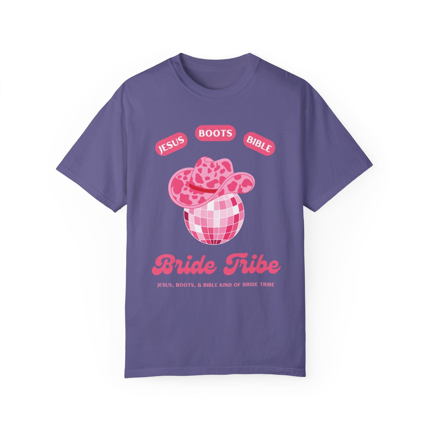 Jesus Boots and Bible Kind of Bride Tribe T-Shirt